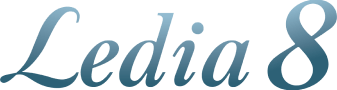 Ledia8ロゴ